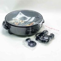 bestron Electric Party Pan AHP1500Z Snack Pan, 1500W,...