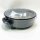 bestron Electric Party Pan AHP1500Z Snack Pan, 1500W, with Non-Stick Coating, Black