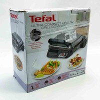 Tefal Kontaktgrill GC3060 3in1, 2000 W, Mit Überback-Funktion, Aufklappbar als Tischgrill/BBQ