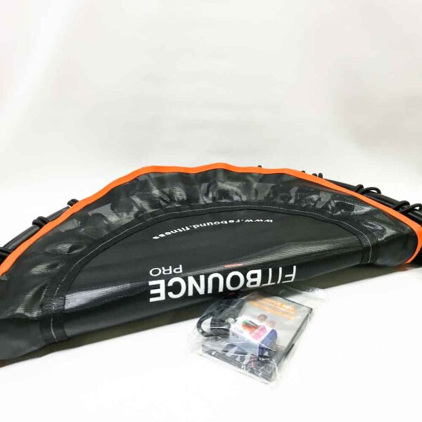 FIT Bounce PRO bungee trampoline patent award | Foldable, Quiet, Beautifully Constructed Professional Mini Trampoline for Adults & Children | Including DVD online workouts | Maximum weight 150kg