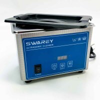 SWAREY SS08 800ML Ultraschallreinigungsgeräte 45000Hz Ultraschallreinigungsgerät Professionelle Ultraschallreiniger mit Korb und 18 Arbeitszeit zum Reinigen von Schmuck Ringen Brillen Zahnersatz Uhren