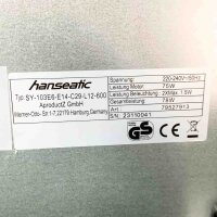 Hanseatic head free hood sy-103e6-e14-c29-l12-600