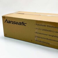 Hanseatic Akku-Stielstaubsauger Premium VC-PD510, 350 W, beutellos, Blau
