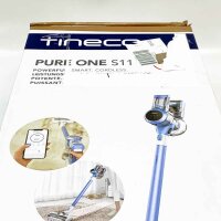 Tineco battery stem vacuum cleaner S 11, 450 W, bagless, light blue