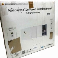 Hocosyms 300W infrared radiation plate, wall heating up to 120 degrees Celsius for 3–10㎡-1–3 minutes at operating temperature