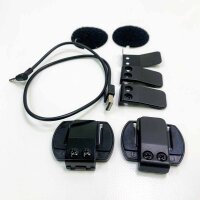 EJEAS VNTHONE V6 Motorrad Intercom Bluetooth Headsets 1200m up to 6 Reiter DSP-Rüchnutung, waterproof, communication system for motorcycles, 2 pieces