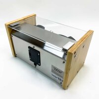 Uhrenbeweger Smith® Uhrenbox, patentierte Handwerkskunst, 100 % Bambusholz, Uhrenbeweger jeder Größe, Wechselstrom oder superleiser japanischer Motor mit Batterie