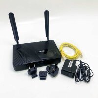 Zyxel N300 LTE 4G dual band WLAN router with a cleared...