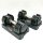 Entersports 12KGX2 adjustable dumbbells adjustable space-saving dumbbell, dumbbells adjustable with non-slip handle 5 weight levels 2-12kg, good for home, office, gym, body training