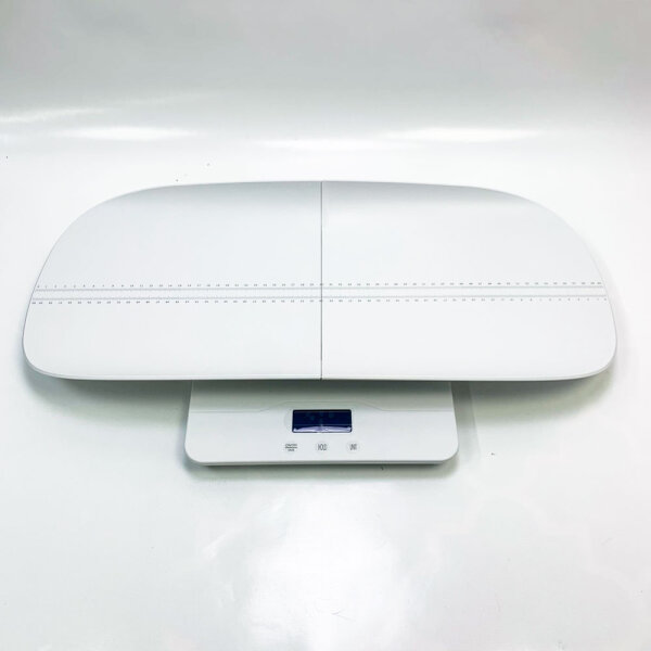 Digital pet scale, baby scale, with 3 Wiegemodi (KG/Oz/LB), max 220 lbs, precision up to ± 0.02lbs, white