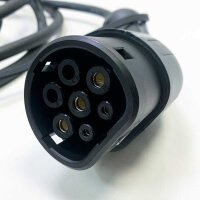 Typ-2-Ladekabel für | EV-Elektroautos| 7,4 kW | 32A | Typ 2 5 Meter | 1 Phase | Kompatibel mit Ford C-MAX Energi, Focus, Kangoo ZE Phase I, Prius, FIAT 500e, Outlander