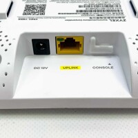 Zyxel Cloud WiFi6 AX1800 Wireless Access Point (802.11ax Dual Band), 1,77 Gbit/s, Verwaltbar über Nebula APP oder Standalone, bis zu 4 Separate WLAN-Netzwerke, PoE, Netzteil inklusive [NWA50AX]