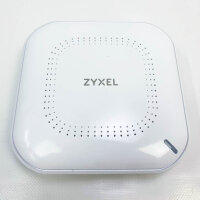 Zyxel Cloud WiFi6 AX1800 Wireless Access Point (802.11ax Dual Band), 1.77 Gbit/s, manageable via Nebula app or standalone, up to 4 separate WLAN networks, POE, power supply included [NWA50AX]