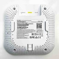 Zyxel Cloud WiFi6 AX1800 Wireless Access Point (802.11ax Dual Band), 1,77 Gbit/s, Verwaltbar über Nebula APP oder Standalone, bis zu 4 Separate WLAN-Netzwerke, PoE, Netzteil inklusive [NWA50AX]