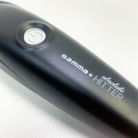 GAMMAPIU Absolute Hitter Trimmer, professioneller Herren-Haarschneider, Herren-Bartschneider, 4 Stunden kabellose Akkulaufzeit, 40-mm-Klinge, 3 Kämme, 3 rot-schwarz-goldene Abdeckungen, Reinigungsset