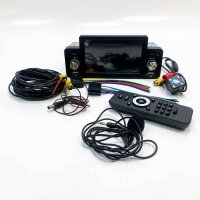 Stereo 1 Din Con Schermo support wired Carplay and...