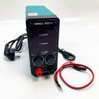 Yihua 605D-III DC laboratory power supply 60 V 5a adjustable bench DC laboratory device can be adjusted with crocodile terminals, automatic CC/CV mode for electronics, repair, galvanics, engineering training