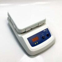 Onilab 550c magnetic heating plate stirrer max heating temperature at 550 ℃ speed 1500rpm, white, glass ceramic