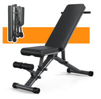 BARWING GT-617 10-7-4-3 Weight Bench Adjustable Exercise...