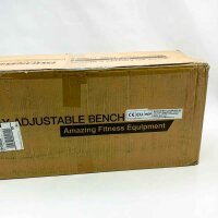 BARWING GT-617 10-7-4-3 Hantelbank Verstellbare Übung | 800 LB schwerer Neigung Abnahme Benchpresse für zu Hause Fitnessstudio mehr Stabilität und Körperanpassung