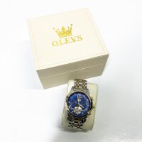 Olevs G9910, mens watches automatic skeleton mechanical...