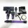 Tikom V700 battery vacuum cleaner 450W 33000PA suction power, 50mins max, 6 in 1 vacuum cleaner wireless with 1.3l dust container, ideal for carpet, animal hair, hard floor, purple