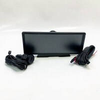 AneQu Portable 9,3" Wireless Car Play/Androidauto, carplay Display, 2,5K Dash Cam, alle verschiedenen 12V-24V Auto-Lade-Typ, Auto-Stereo-Empfänger mit Bluetooth 1080P Backup-Kamera TF-Karte 128G