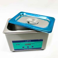 AIPOI Ultrasonic cleaning device Ultrasonic cleaner 800ml, 35W stainless steel ultrasound device, 40kHz ultrasonic bath cleaning for jewelry, glasses, watches, dentures, small parts, ultrasonic cleaner