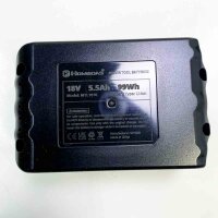 5.0Ah 18V Li-Ion Premium BL1850B replacement battery for Makita battery 18V with charger DC18RC 3A with charging indicator for Makita battery 14.4V and 18V tool battery