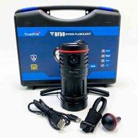 Tauchlampe, TrustFire DF50 KIT Unterwasser Tauchen...