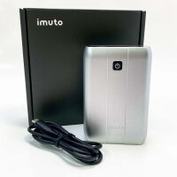 imuto Powerbank USB C 100W, 26800mah Power Bank...