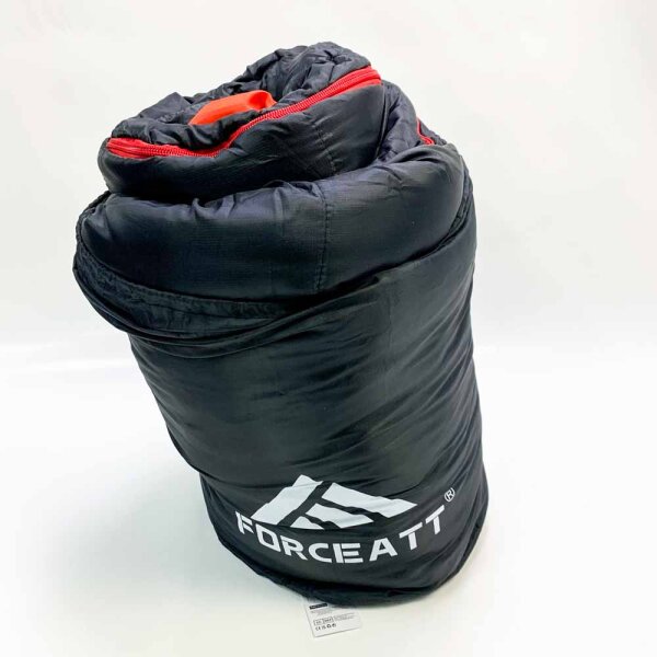 Forceats sleeping bag, 3 to 4 seasons ceiling sleeping bag for camping, travel and outdoor activities, adults and young people in 0 ℃ to 20 ℃, water-light and light-sparkling-active.