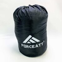 Forceats sleeping bag, 3 to 4 seasons ceiling sleeping bag for camping, travel and outdoor activities, adults and young people in 0 ℃ to 20 ℃, water-light and light-sparkling-active.