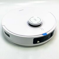 ECOVACS DEEBOT T20e Omni 6000Pa Saugroboter mit Wischfunktion, 9mm Mopp-Hebesystem, Heißluft-Trocknung, Selbstentleerend, Rotierende Wischpads, 3D-Hinderniserkennung, 4L Wassertank,YIKO/Alexa/APP