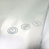 STARLEAD Badspiegel-Rund-mit-Beleuchtung 80cm Diameter,...
