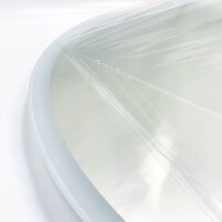 STARLEAD Badspiegel-Rund-mit-Beleuchtung 80cm Diameter, Runder-Spiegel mit Bluetooth, Dimmbar, 3 Farbtemperatur, Entfoggen, Speicherfunktion, IP44 Spiegel-mit-Beleuchtung Transluzenter Rahmen