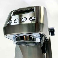 AMZCHEF CM1666 Espressomaschine mit Milchaufschäumer | 20 Bar Siebträgermaschine mit 2-in-1 Siebträger 51MM | Abnehmbarem Wassertank 1,3 L | Espressomaschine Touch LCD-Display