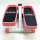 Bimei Stepper for Home 150kg, Mini Steppers Stepper Stepper with Multifunks LCD Display HomeTrainer Fitness Training Resistance Bands Aerobic Step Fitness Tailors, Rosa