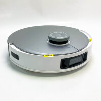 ECOVACS DEEBOT X1 (DEX11) Omni-Roboter-Staubsauger, automatische Tuchwäsche/Warmlufttrocknung/Wasserbefüllung/automatische Entleerung, 260 Minuten, 360 m², 3D-Karten, Videoanruf