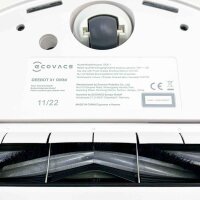 ECOVACS DEEBOT X1 (DEX11) Omni-Roboter-Staubsauger, automatische Tuchwäsche/Warmlufttrocknung/Wasserbefüllung/automatische Entleerung, 260 Minuten, 360 m², 3D-Karten, Videoanruf