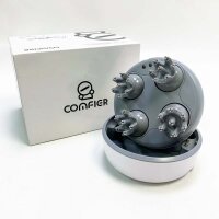 Comfier CF-4902 Electric scalp massage device, portable head massage devices waterproof, wireless and rechargeable, electrical copkler with 4 kneading heads for relaxation, gifts