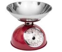 Retro mechanische rote Metallwaage Modell RM-2020...