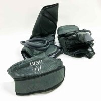 FIT KING Foot and Leg Massager for Blood Circulation with Knee Heat with Hand Control, 3 Modes, 3 Intensities