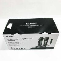 FIT KING Foot and Leg Massager for Blood Circulation with Knee Heat with Hand Control, 3 Modes, 3 Intensities