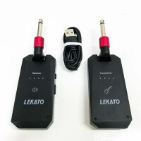 Lekato WS-90 Wireless guitar system 5.8 GHz guitar radio...