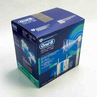 Oral-B Pro 900 + Oxyjet cleaning system in the set, electric toothbrush, rechargeable with mouth shower, 1 oxyjet cleaning system, 1 electrical toothbrush, 4 oxyjet replacement nozzles, 2 pitch brushes