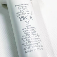 Panasonic Epilierer ES-EL9A-S503 mit Körperbürste, 7-in-1, Damen, Wet & Dry, Aufsatz für Achseln und Bikinizone, silber
