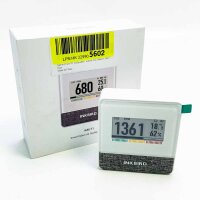 Inkbird IAM-T1 Luftqualitäts Messgerät, CO2 Messgerät Temperatur Luftfeuchtigkeit Luftdruck mit elektronischem Tintenbildschirm, 4 Jahre Batterielaufzeit, für Zuhause, Büro