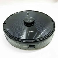 Vrillo J300 Suction robot with wiping function, LDS navigation, robot vacuum cleaner with 3200 PA suction power and Wi-Fi connection for animal hair, carpets, floors, Alexa Google Compatible