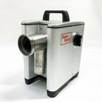 Superhandy sausage grinder No. 8, 1/2 hp, 240 pounds per hour, 370 watts, professional housings with aluminum stainless steel, with supply shell and neck in standard quality